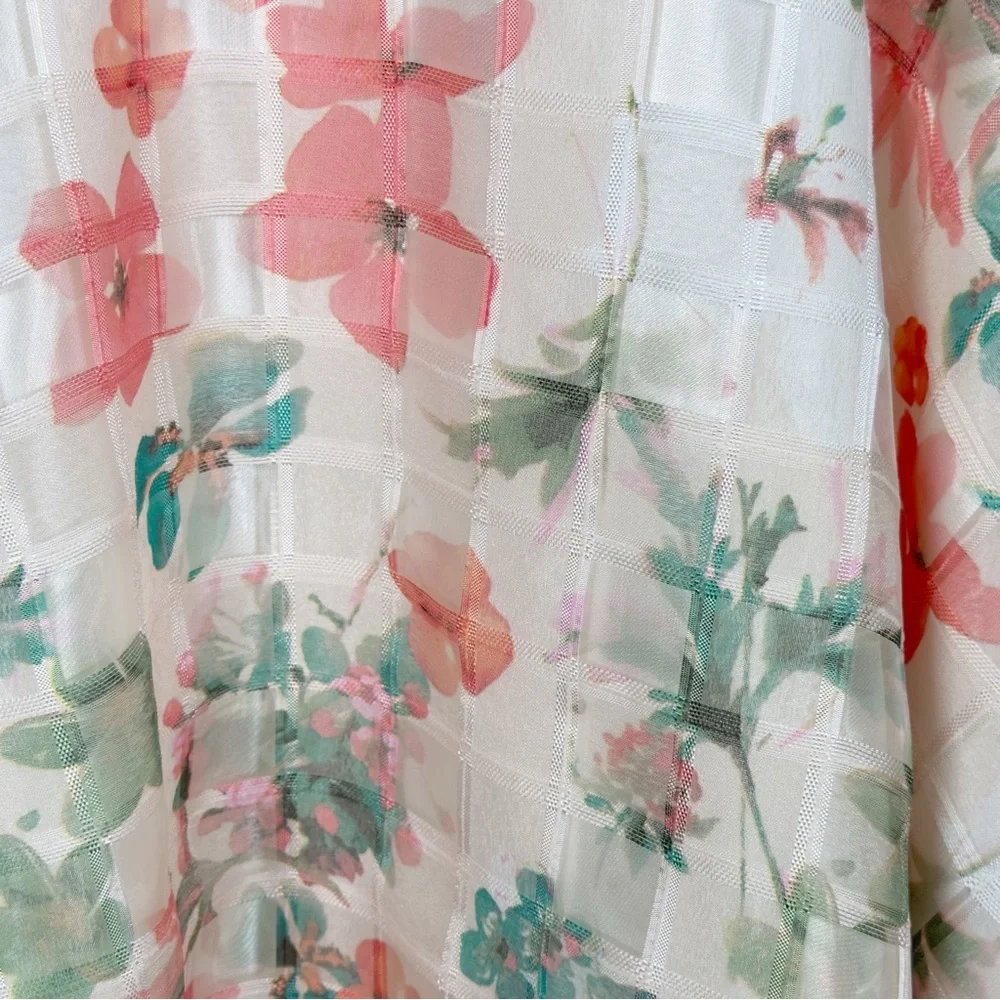 Julian Taylor Floral Sleeveless Dress - Picture 3 of 8